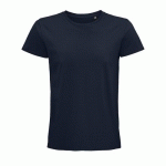TEE-SHIRT PERSONNALISABLE COTON ORGANIQUE BIO JERSEY 175 FRENCH MARINE