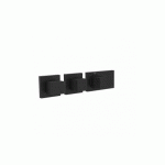 THERMOSTATIQUE À ENCASTRER BLOCK SYSTEM 4 VOIES NOIR MAT - TRES 20725499NM