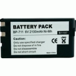 BATTERIE COMPATIBLE BP-711 NIMH 6V 2100 MAH CONRAD ENERGY