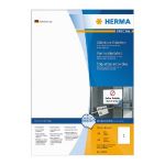 HERMA ETIQUETTES ENLEVABLES BLANCHES HERMA - 210 X 297 MM - BOITE DE 100