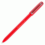 LOT DE 2 - STYLO BILLE PENTEL IZEE ROUGE À CAPUCHON POINTE 1 MM - ÉCRITURE LARGE