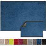 KARAT - TAPIS DE PORTE PAILLASSON D'ENTRÉE PERFORMA BLEU 90 X 200 CM - BLEU