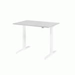 BUREAU ÉLECTRIQUE XMKA12-120 X 80 CM GRIS - HAMMERBACHER