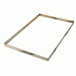 CADRE STANDARD INOX OPERA POUR PLAQUE 600X400MM_371 001 - MATFER