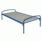 EVOLUTION LIT STANDARD SOMMIER AGGLOMÉRÉ 90X190 5009 BLEU - MANUTAN COLLECTIVITÉS