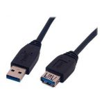 MCL SAMAR - RALLONGE DE CÂBLE USB - USB TYPE A POUR USB TYPE A - 1 M
