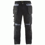 PANTALON DE TRAVAIL ARTISAN NOIR/GRIS TAILLE 40L - BLAKLADER