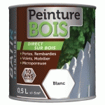 PEINTURE BOIS SATIN BATIR - 05L BLANC