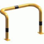 ARCEAU DOUBLE FACE PROFONDE CHEVILLER-JAUNE/NOIR-1000X650MM - SCHAKE