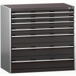 BOTT 1 ARMOIRE À TIROIRS SL-10610-7.2 AVEC 7 TIROIRS POUR CHARGE LOURDE_BOTT