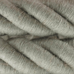 CORDE 3XL, CÂBLE ÉLECTRIQUE 3X0,75. REVÊTEMENT EN LIN NATUREL. DIAMÈTRE 30MM.