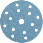 DISQUE AUTO-AGRIPPANT PRO+ Ø150X18MM GRAIN 320 14+1 TROUS - NORTON