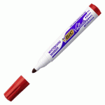 MARQUEUR EFFAÇABLE BIC VELLEDA ECOLUTIONS 1701 POINTE OGIVE 4,95 MM ROUGE