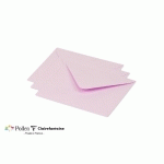PAQUET DE 20 ENVELOPPES POLLEN 125X138MM 120G/M² - ROSE DRAGÉE - LOT DE 4