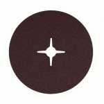 DISQUE FIBRE F100 Ø180X22MM GRAIN 80 - NORTON