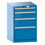 LISTA - ARMOIRE À TIROIRS (HXLXP) 85 X 56,4 X 57,2 CM KEY LOCK R5012