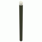 POTELET BOOPI PMR TÊTE BOULE MÉT HT 1.20M Ø102MM OLIVE 6003 - BUTON DESIGN