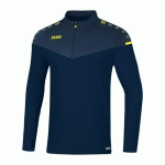 ZIPTOP DE FOOT ENFANT - JAKO - CHAMP 20 BLEU MARINE/JAUNE