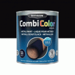 PEINTURE ANTIROUILLE 2 EN 1 COMBICOLOR AQUA NOIR BRILLANT 0,75L RUST-OLEUM