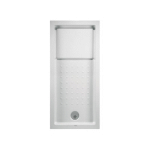 RECEVEUR DE DOUCHE ACRYLIQUE HAUTE DENSITÉ GAMME PRO SANINDUSA STRADO 160X80 ÉPAISSEUR 12CM COULEUR BLANC