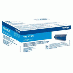 TONER BROTHER TN423 HAUTE CAPACITÉ CYAN POUR IMPRIMANTE LASER - TONER AUTHENTIQUE