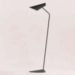 VIBIA I.CONO 0712 LAMPADAIRE DE DESIGNER, GRIS