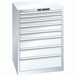 ARMOIRE BLANC PUR 717X725X1000 AVEC 8 TIR. 75KG _ 14.414.110 - LISTA