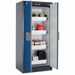 ARMOIRE SÉCURITÉ Q-CLASSIC-90 Q90.195.090 GRIS/BLEU - MANUTAN COLLECTIVITÉS