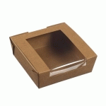 BOÎTE À TARTELETTE SNACKING SOLIA 12 X 12 CM (VENDU PAR 500)