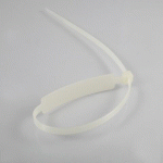 COLLIERS DE SERRAGE À LONGUE PLATINE 4,8 X 300 - PAR 100 - BLANC