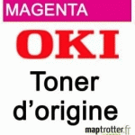 OKI - 44844506 - TONER MAGENTA - PRODUIT D'ORIGINE - 10 000 PAGES