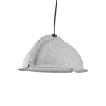 ATELJE LYKTAN SUSPENSION LED HOOD MINI 1X23W Ø60CM GRIS CLAIR