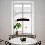BY RYDÉNS SHELBY SUSPENSION NOIRE/INTÉRIEUR DORÉ