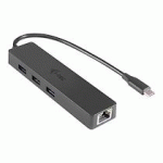 I-TEC USB C SLIM 3-PORT HUB WITH GIGABIT ETHERNET ADAPTER - CONCENTRATEUR (HUB) - 3 PORTS