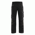 PANTALON DE TRAVAIL SERVICES STRETCH NOIR/GRIS FONCÉ TAILLE 52 - BLAKLADER