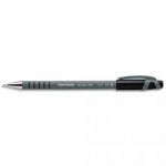 PAPERMATE STYLO À BILLE POINTE FINE RÉTRACTABLE ENCRE NOIRE CORPS CAOUTCHOUC FLEXGRIP ULTRA