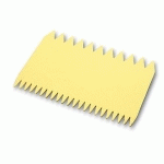 PEIGNE DÉCOR 2 CÔTÉS PLASTIQUE