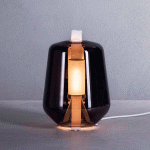 PRANDINA LUISA T1 LAMPE 2 700 K BLANCHE/GRIS FUMÉE
