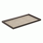 PROFILS AVANT ARRIÈRE POUR TIROIR 4 CÔTÉS EXCESSORIES - HAUTEUR 52MM LONGUEUR 1250MM SALICE