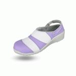 SABOT DE SÉCURITÉ BLANC/PARME ADELINE T.36 - NORD'WAYS - ADE000136000B/PA