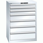 ARMOIRE BLANC PUR 717X572X1000 AVEC 7 TIR. 75KG _ 78.584.110 - LISTA