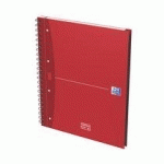 CAHIER SPIRALES OXFORD EUROPEANBOOK - A4+ 22,2 X 29,8 CM - PETITS CARREAUX  - 240 PAGES