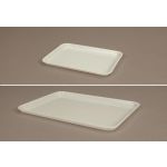 PLATEAU EN POLYéTHYLèNE HAUTE DENSITé COLORIS BLANC - 001308