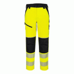 PORTWEST T141 PANTALON STRETCH HV FEMME PW3 JAUNE/NOIR - TAILLE L - STANDARD