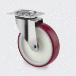 ROULETTE POLYAMIDE PIVOTANTE DIAMÈTRE ROUE 160 MM - TENTE