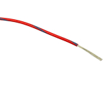 FIL ÉLECTRIQUE RS PRO BS4808 0,5 MM² 20 AWG, 1 KV C.A., PVC BLEU/ROUGE, 100M ( PRIX POUR BOBINE DE 100 )