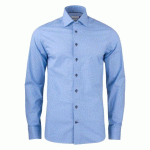 J.HARVEST & FROST PURPLE BOW 141 CHEMISE SLIM FIT HOMMES BLEU/À CARREAUX - TAILLE XXL