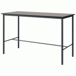 MANGE-DEB. MALIBU 180X80 4P STRAT GRIS U727/NOIR GRIS 7016