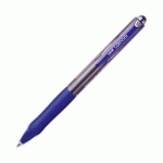 STYLO A BILLE RECHARGEABLE UNIBALL LAKNOCK - POINTE MOYENNE RETRACTABLE - ENCRE BLEUE - CORPS GRIP