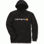 SWEAT-SHIRT À CAPUCHE AVEC LOGO NOIR TAILE L - CARHARTT - S1100074001L